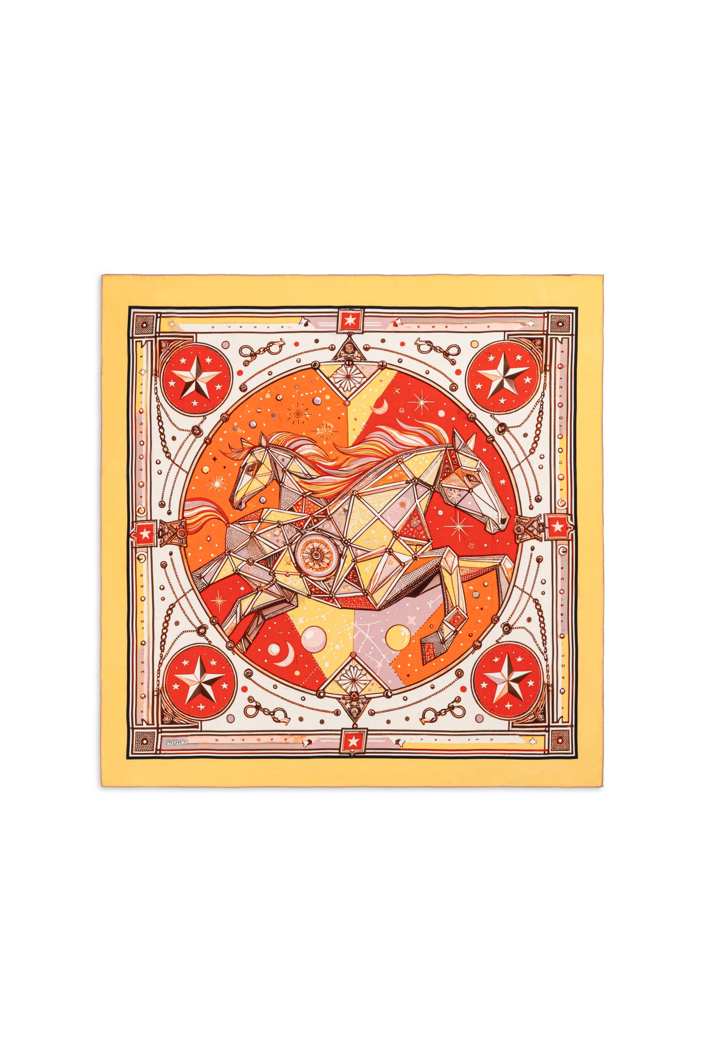 Solaris Orange Scarf