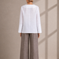 White Nefertiti Shirt
