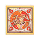 Solaris Orange Scarf