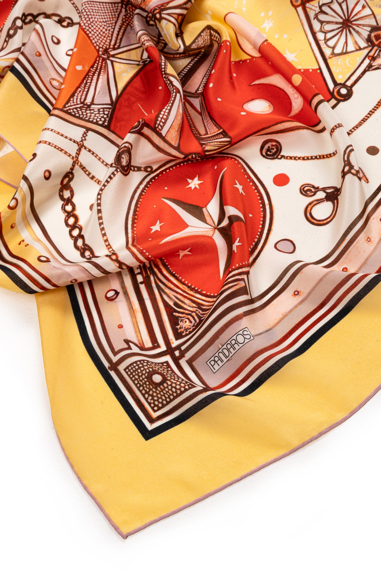 Solaris Orange Scarf