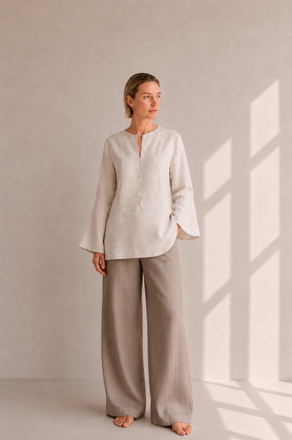 White Nefertiti Shirt