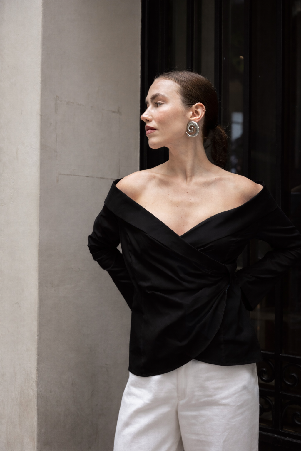 Siyah Miracle Gömlek