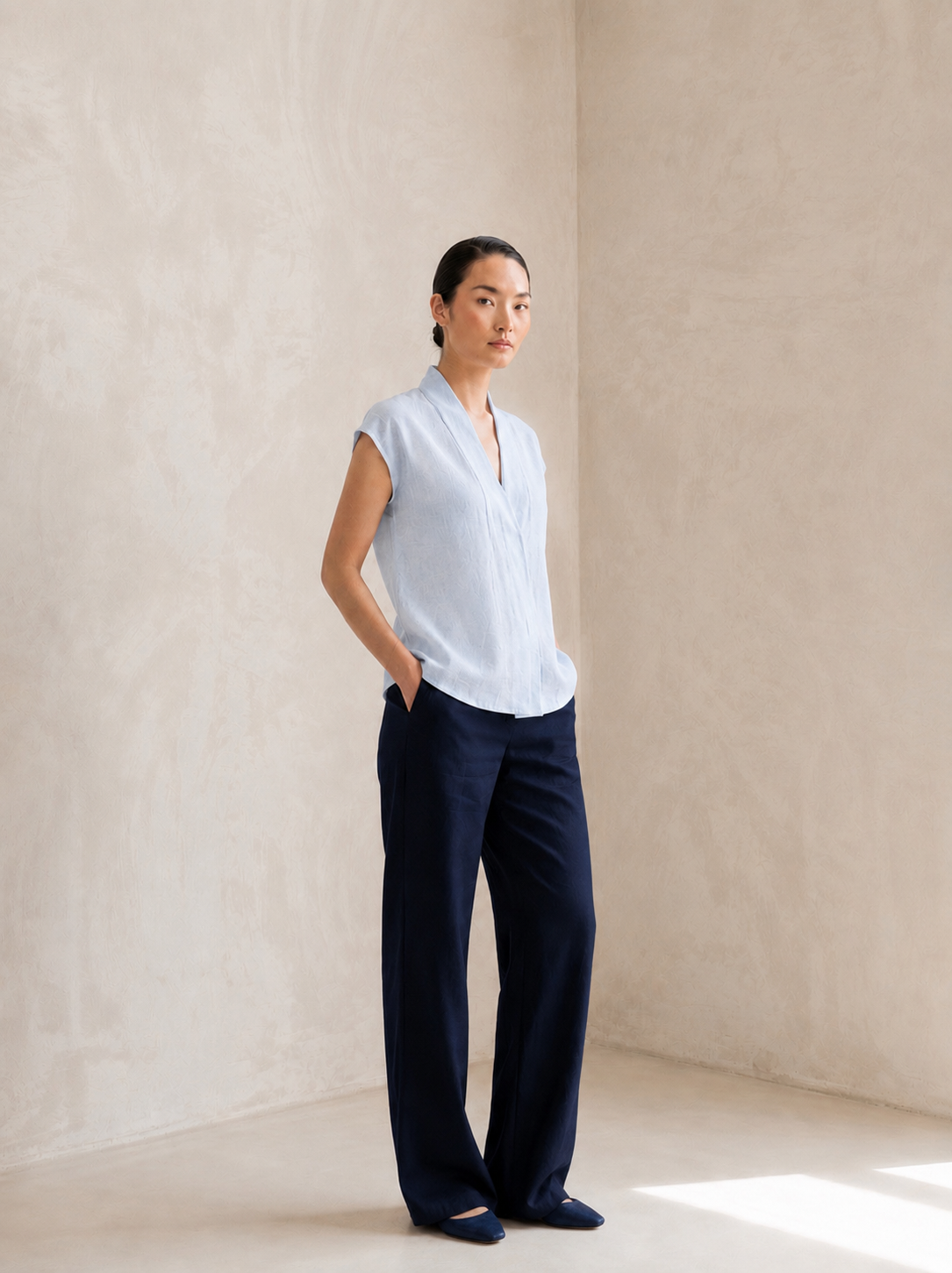 White Nefertiti Shirt