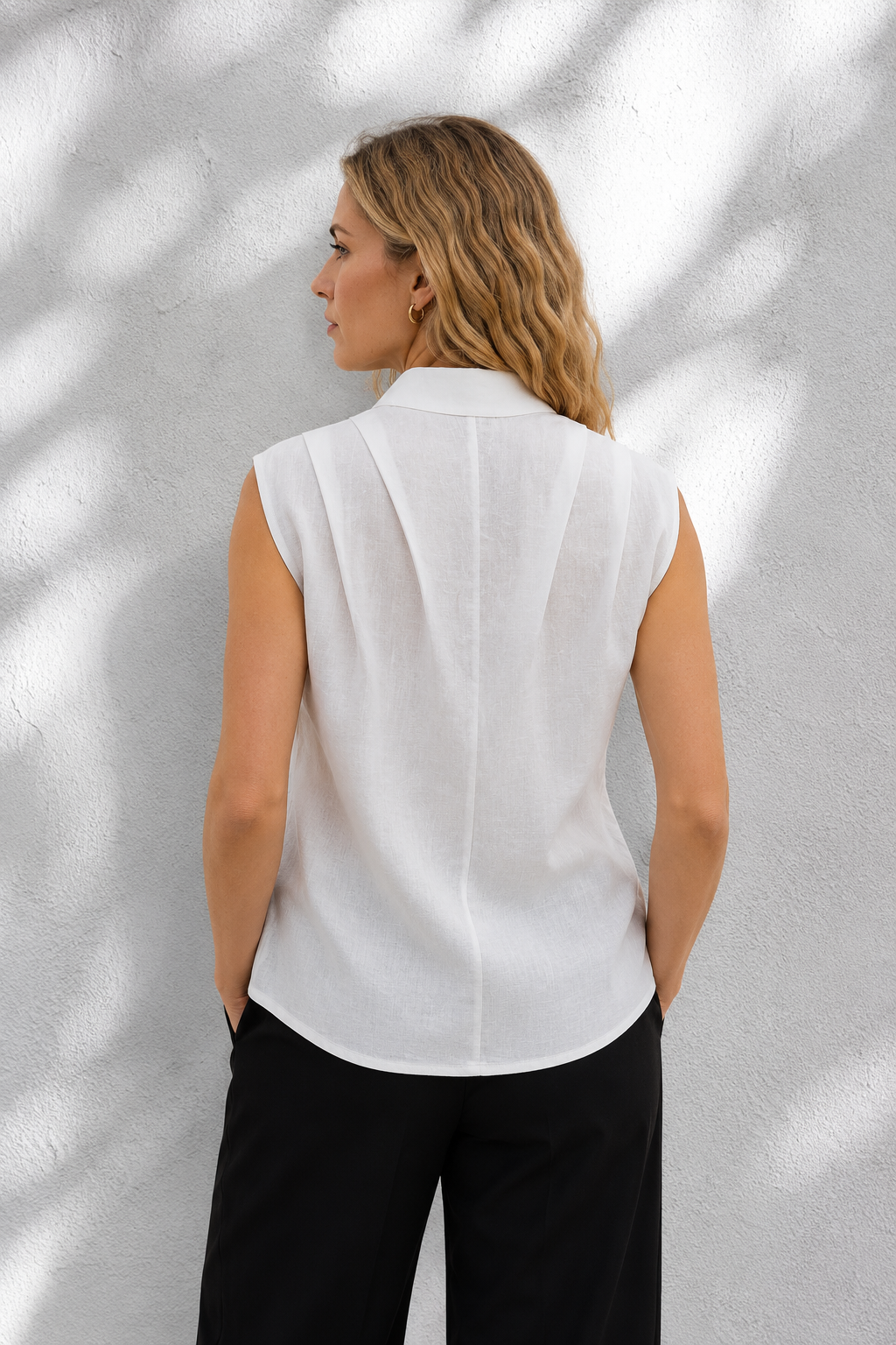 White Nefertiti Shirt